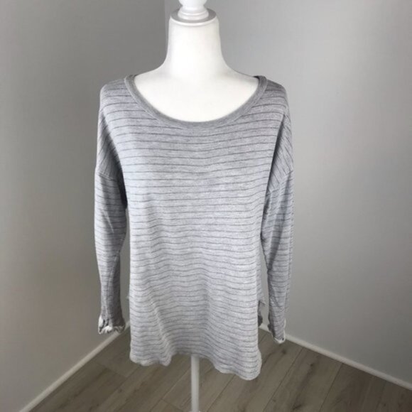 Project Social T Striped Scoop Neck Top Size M - Picture 1 of 5